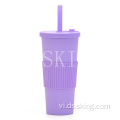 2022 MỚI Dung lượng lớn Lớp đôi Lớp nhựa Big Hole Outable Outdoor Cup